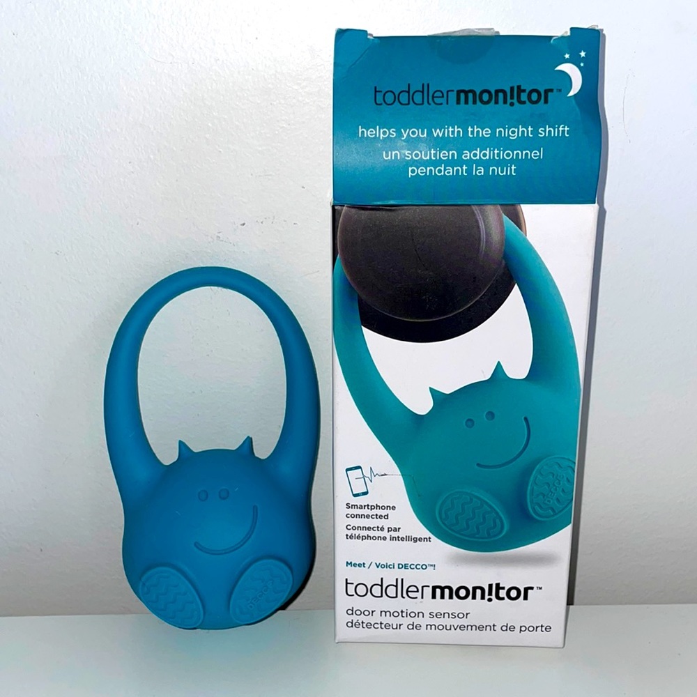 Deco Toddler monitor door motion sensor.